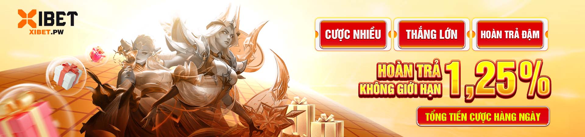 Xibet - Nhà Cái Đổi Thưởng Xanh Chính Top 1 Việt Nam Banner khuyến mãi