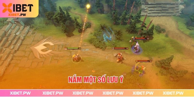 Cá Cược Dota 2 Đơn Giản- Xibet Gợi Ý Chiến Thuật Thắng Nắm một số lưu ý